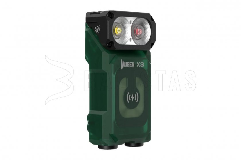 Lampe Wuben X3 verte
