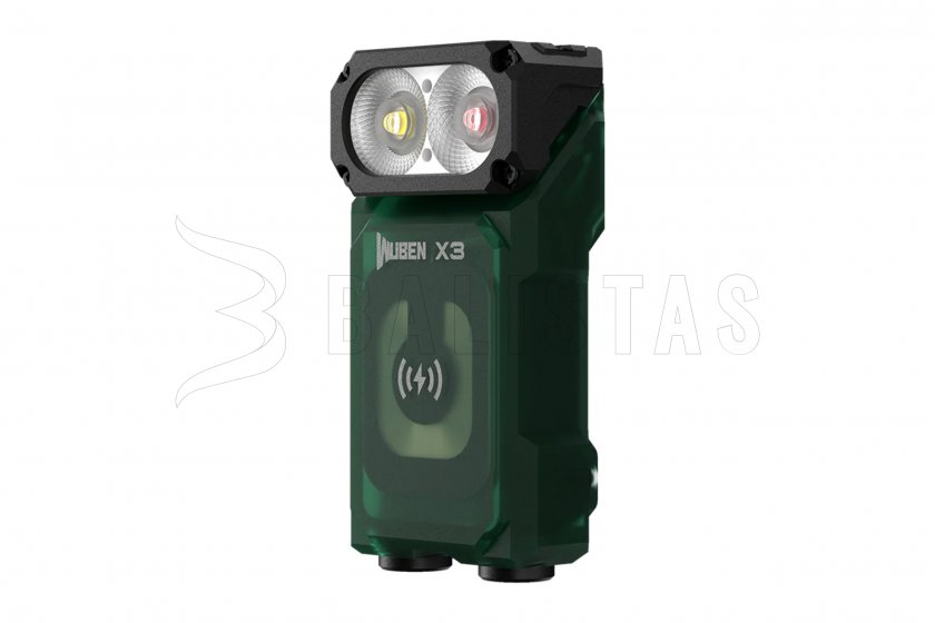 Lampe Wuben X3 verte