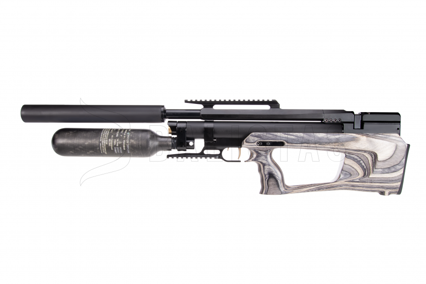 Luchtbuks Taipan Veteran II TAC 550mm 6,35mm Tactical Laminate Grey