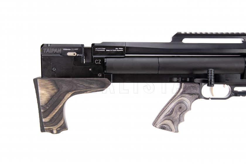 Luchtdrukgeweer Taipan Veteran II TAC 700mm 6,35mm Laminate Grey