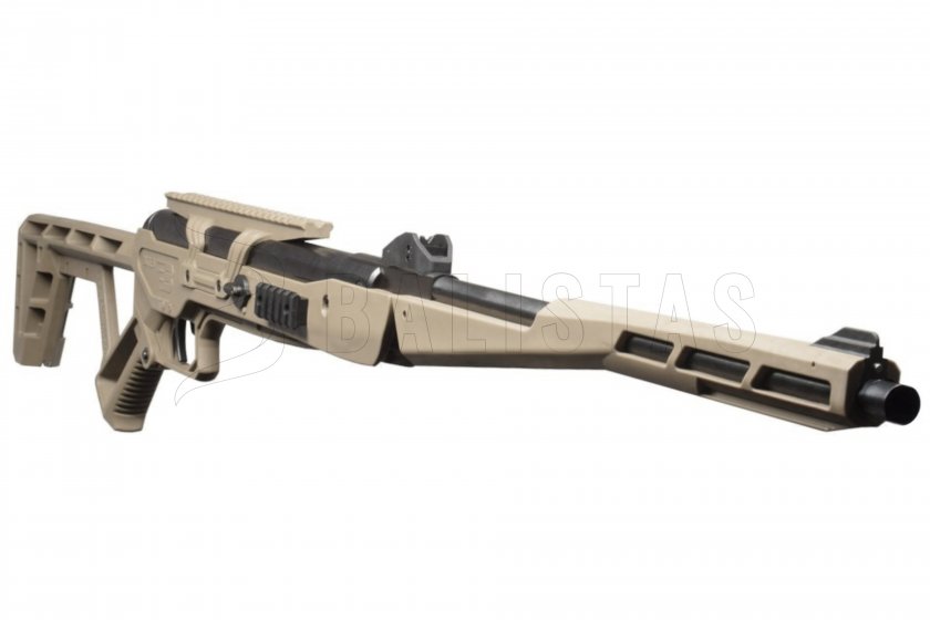 Luchtbuks Black Bunker BM8 5,5mm Coyote Tan (met schroefdraad)