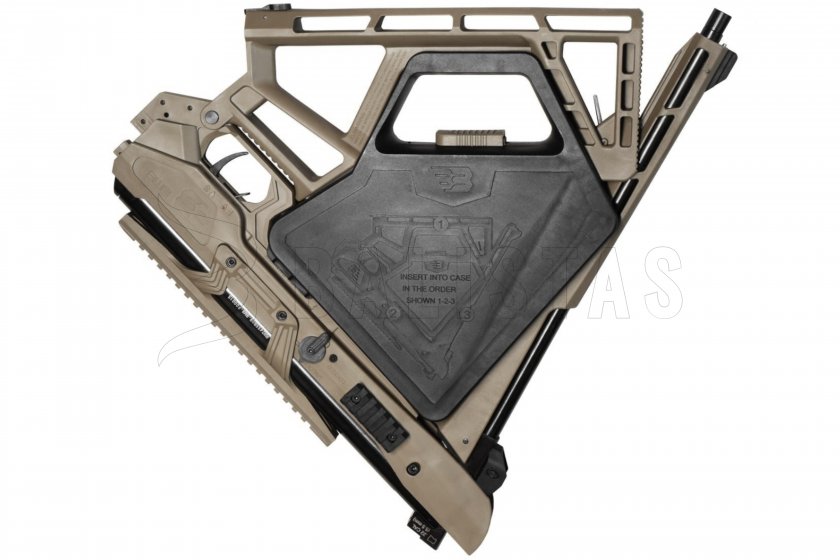 Luchtbuks Black Bunker BM8 5,5mm Coyote Tan (met schroefdraad)