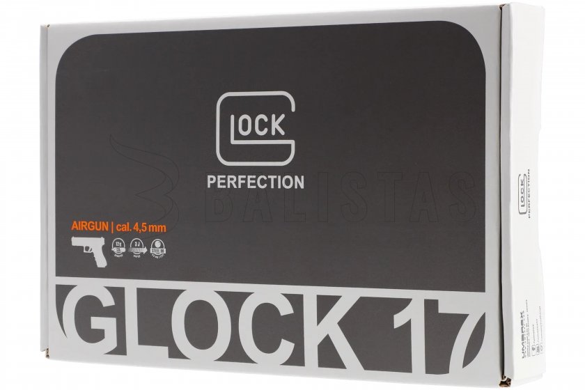 Pistolet à air comprimé Umarex Glock Blowback 17 4,5mm