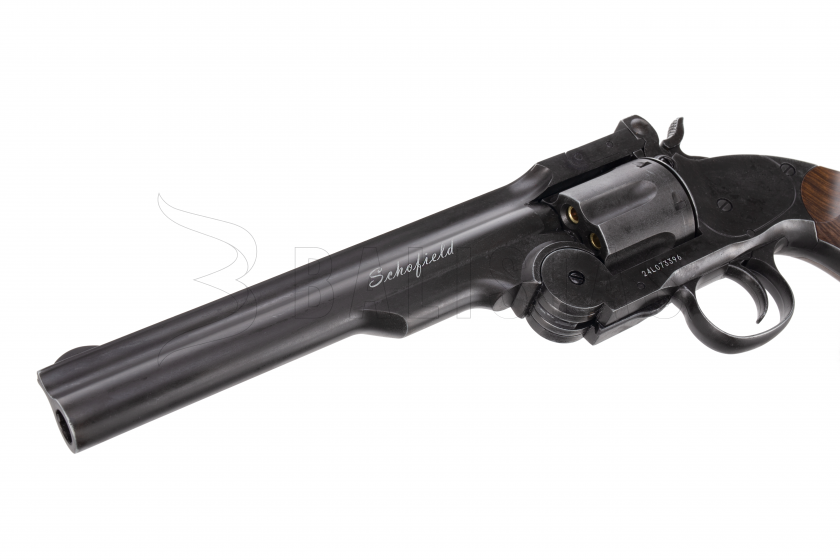 Revolver à air comprimé ASG Schofield 6" Noir 4,5mm Diabolo