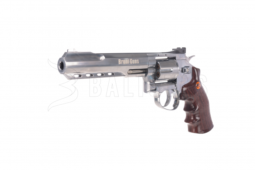 Luchtrevolver Bruni Super Sport 702 chroom 4,5mm