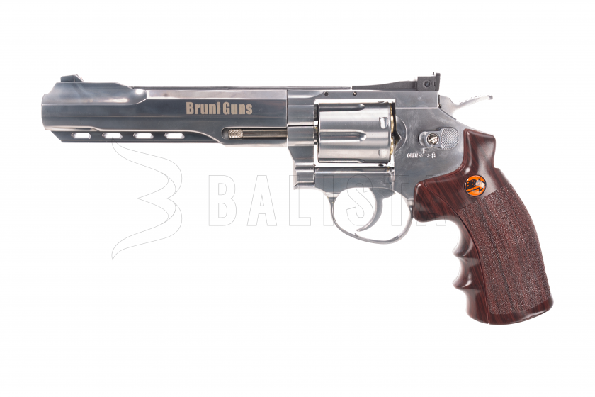 Luchtrevolver Bruni Super Sport 702 chroom 4,5mm