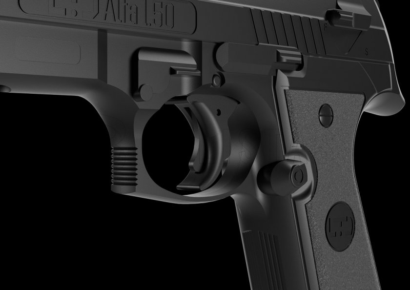 Pistolet RAM Chiappa LTL Alfa 1.50 14J Black