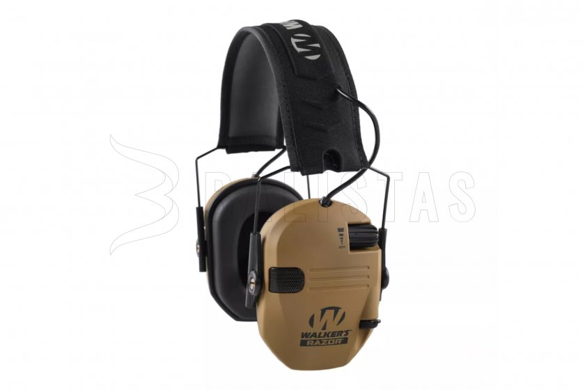 Walker´s Razor actieve oorkap bruin 23SNR