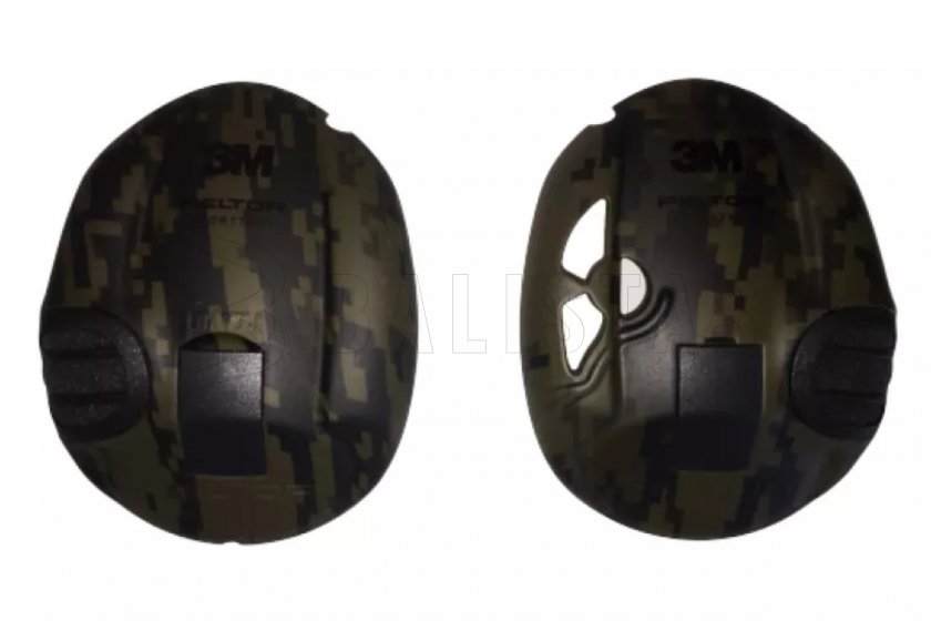 Peltor SportTac actieve oorkappen 26SNR digicamo oranje/groen