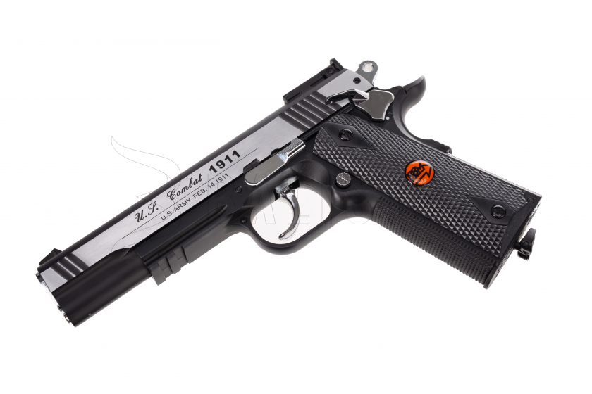 Luchtpistool Bruni US Combat 1911 M zilver