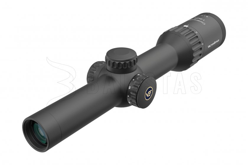 Lunette de visée Vector Optics Continental x6 1-6x24i SFP G4 Fiber MOA