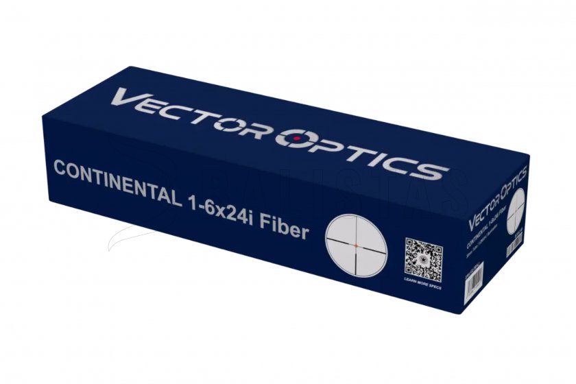 Lunette de visée Vector Optics Continental x6 1-6x24i SFP G4 Fiber MOA