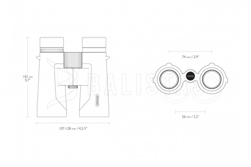 Verrekijker Hawke Vantage 10x42 groen
