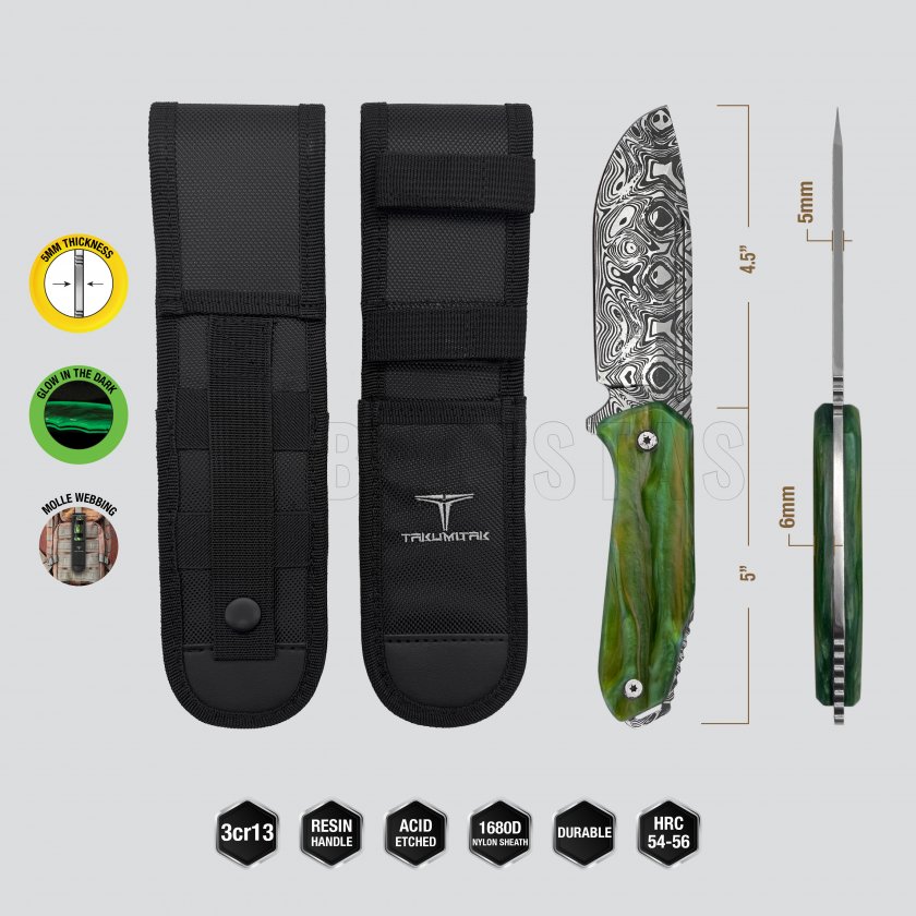 Couteau Takumitak Takumi TKF502GN-CS