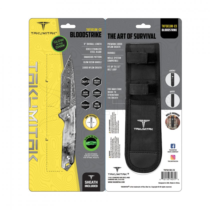 Mes Takumitak Bloodstrike TKF501BK-CS