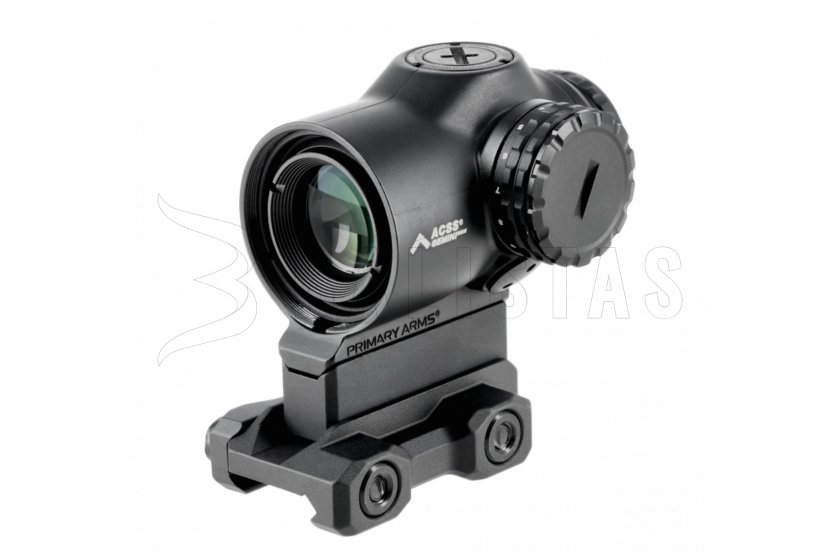 Prismatisch vizier Primary Arms SLx 1x Micro Prism iR Green ACSS Gemini 9 mm