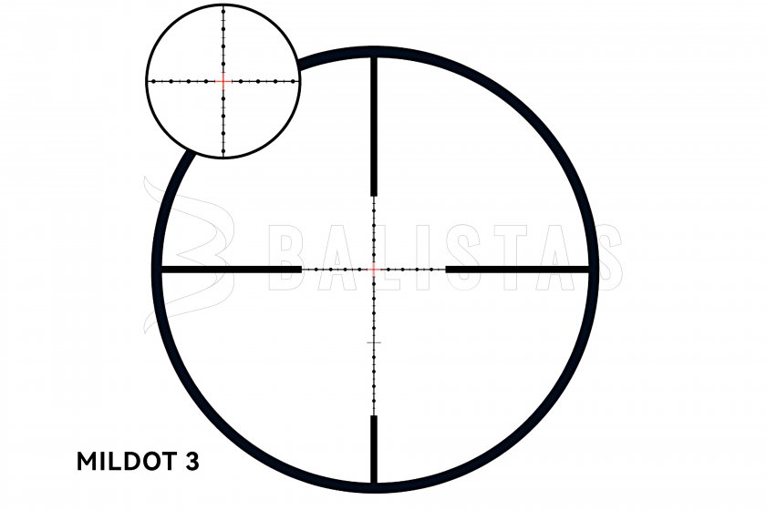 Lunette de tir Meopta MeoPro Optika6 5-30x56 RD FFP MilDot
