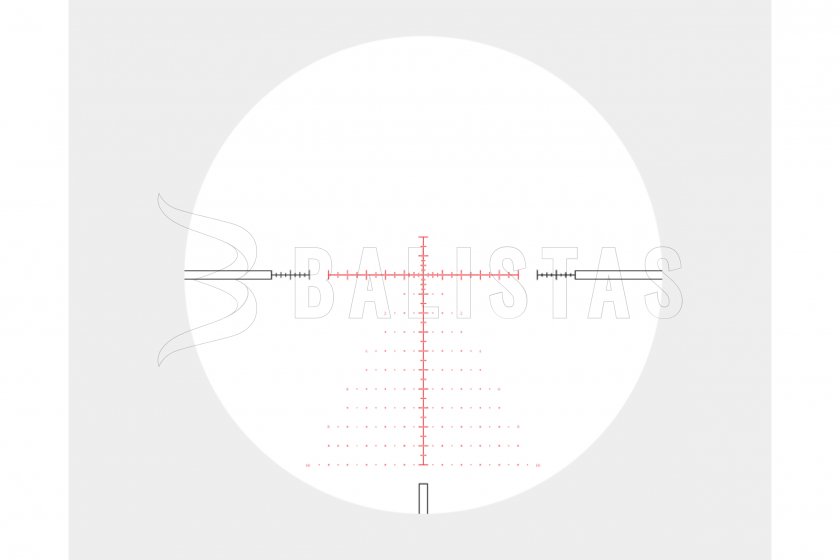 Lunette de tir Hawke Frontier 30 5-30x56 SF IR Mil Pro 20x