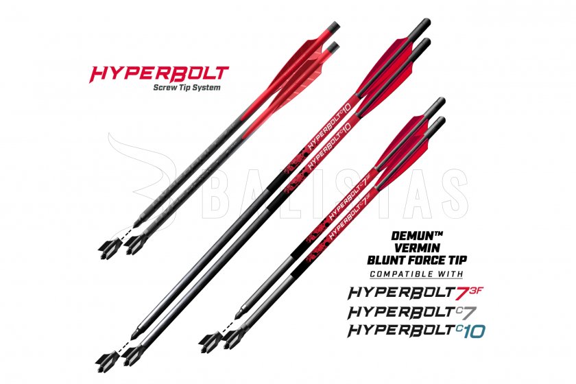 Punten Barnett Demun Small Game Head 12 stuks