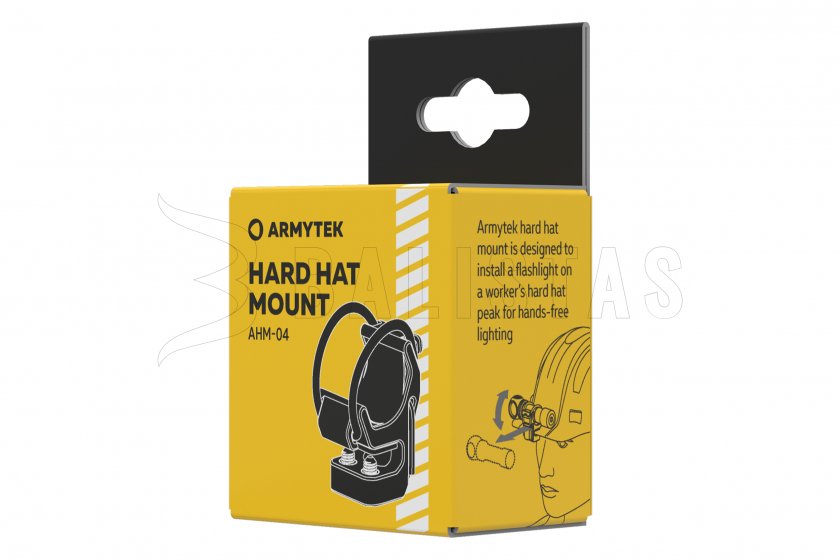 Support de casque pour lampes Armytek AHM-04