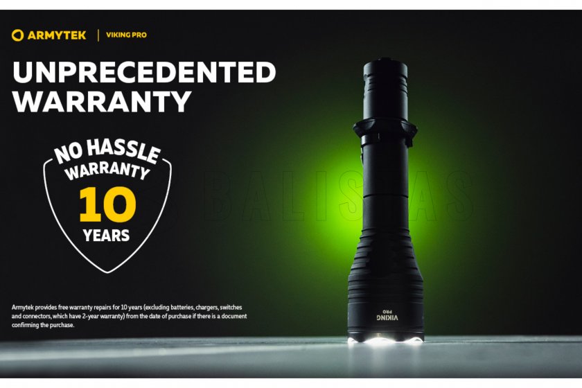 Zaklamp Armytek Viking PRO SET koud licht