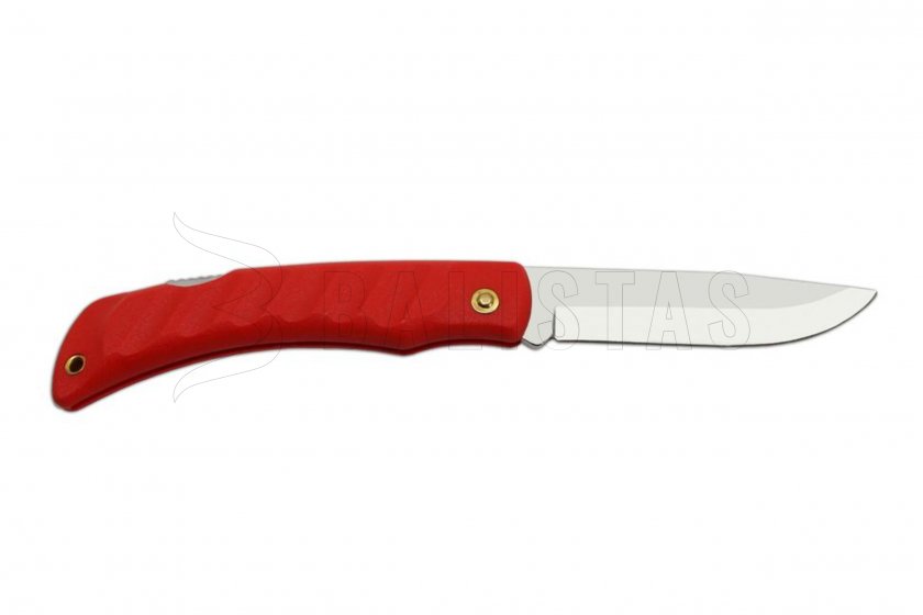 Couteau Mikov Crocodile 243-NH-1 / clip - rouge
