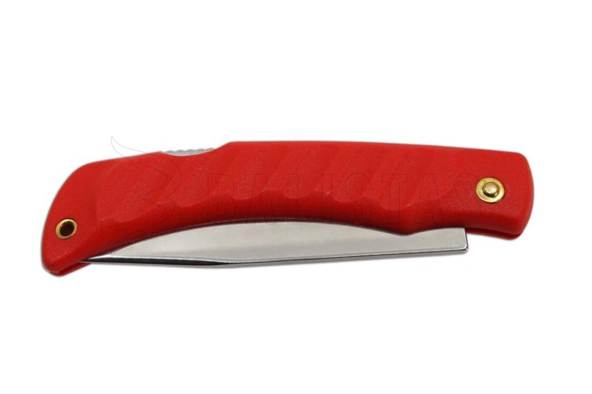 Couteau Mikov Crocodile 243-NH-1 / clip - rouge