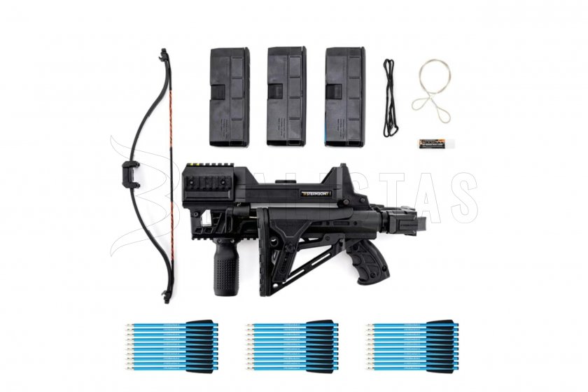 Arbalète à répétition Steambow AR-série M10 Tactical - set complet