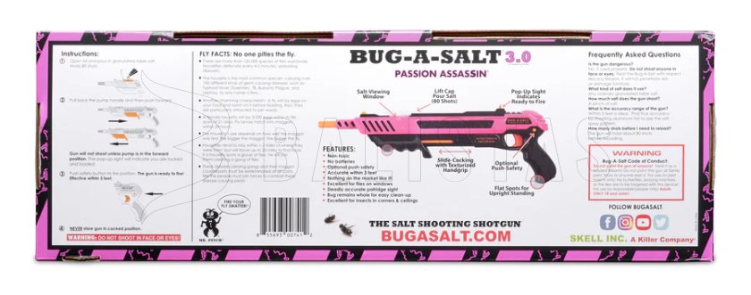Fusil à sel Bug-A-Salt 3.0 Passion Assassin