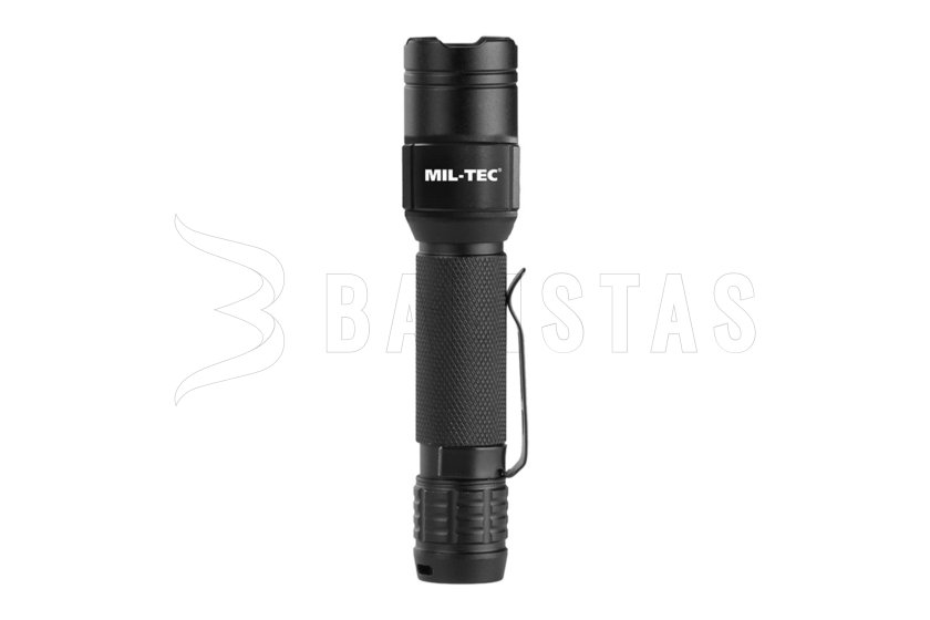 Tactische zaklamp Mil-Tec Mini Recharge Zwart
