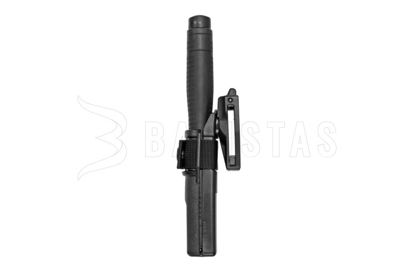 Matraque télescopique 26" trempée argentée HE