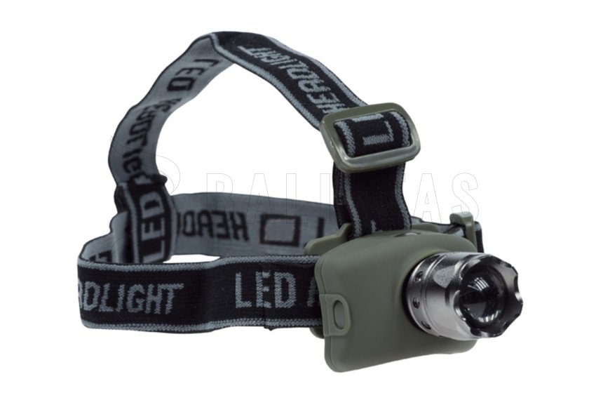 Lampe frontale Mil-Tec Led Cree verte