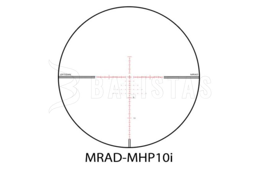 Lunette de tir Optisan ES 3-12x44i (MRAD-MHP10i)