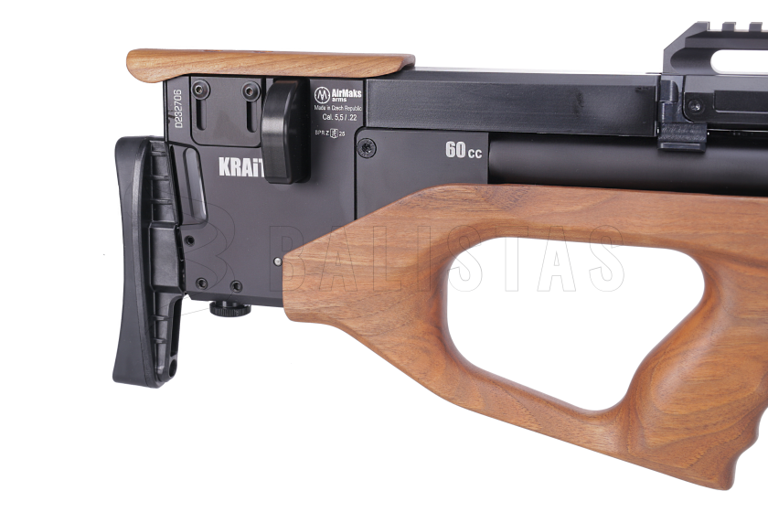 Luchtbuks AirMaks Krait WX Tube 5,5mm Wood
