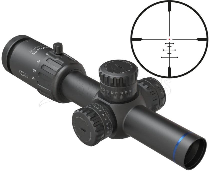 Lunette de visée Meopta MeoPro R6 1-6x24 SFP RD BDC 3