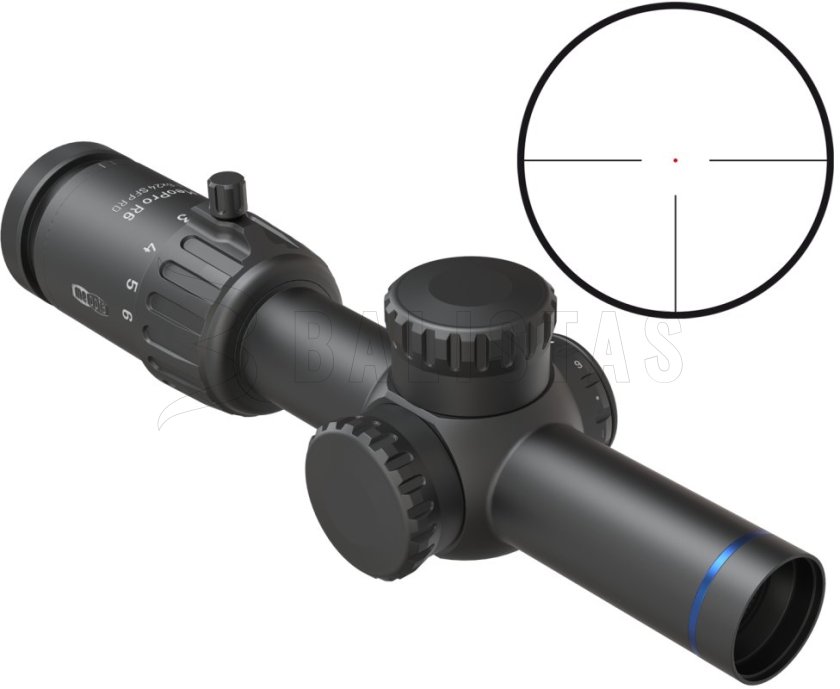 Lunette de visée Meopta MeoPro R6 1-6x24 SFP RD KDot 2