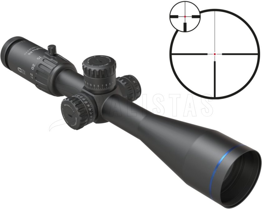 Lunette de visée Meopta MeoPro R6 4,5-27x50 SFP RD 4C