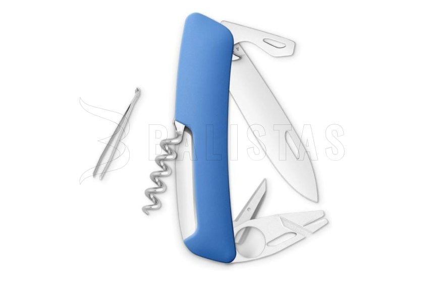 Couteau de poche suisse Swiza TT03 bleu