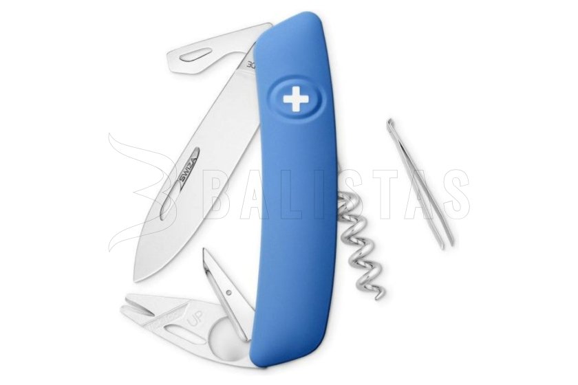 Couteau de poche suisse Swiza TT03 bleu