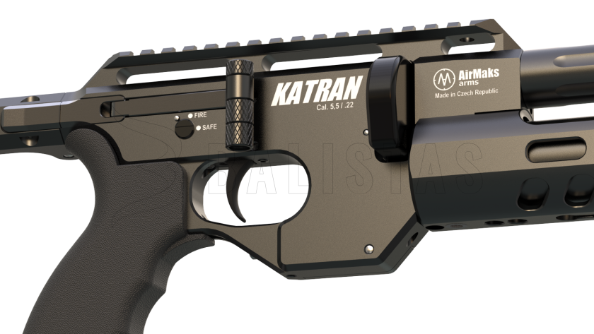 Tactische handgreep laadhendel AirMaks Katran Black