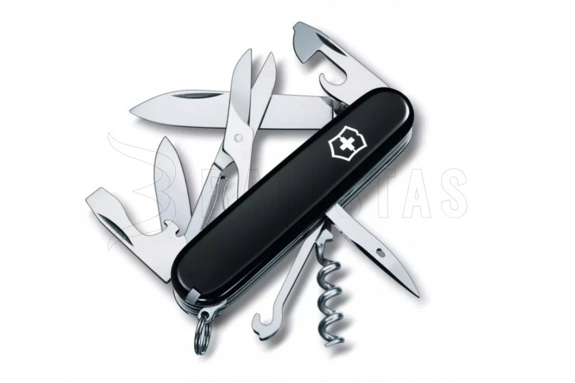 Couteau de poche multifonction Victorinox Climber noir