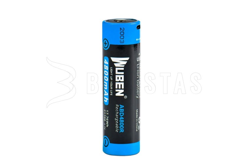 Batterie Wuben 21700 B Li-Ion 4800mAh R