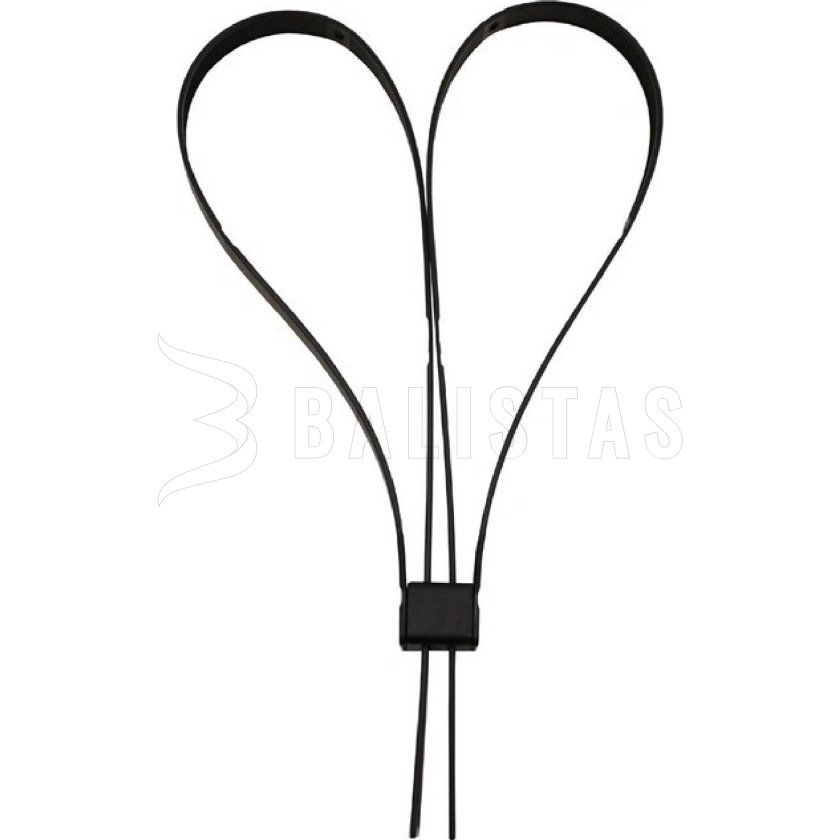 Menottes MFH jetables noires 55 cm 1pcs 2