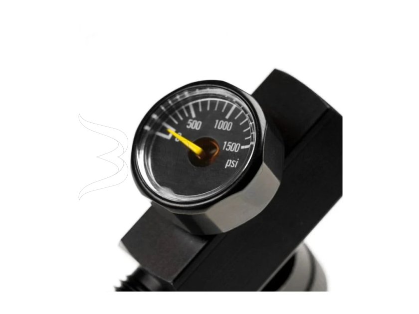 Adaptateur ON/OFF avec manomètre pour cartouche CO2 88 g pour Umarex T4E TX / HDX 68 et Sig Sauer MCX / MPX