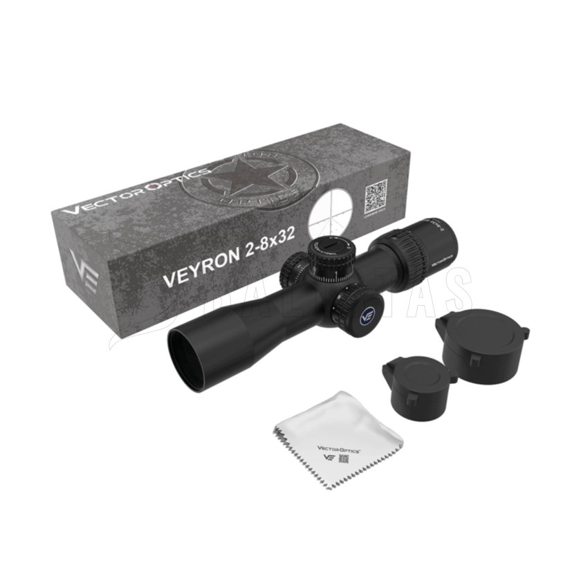 Lunette de visée Vector Optics Veyron 2-8x32 IR SFP Compact MPR-V5 MIL