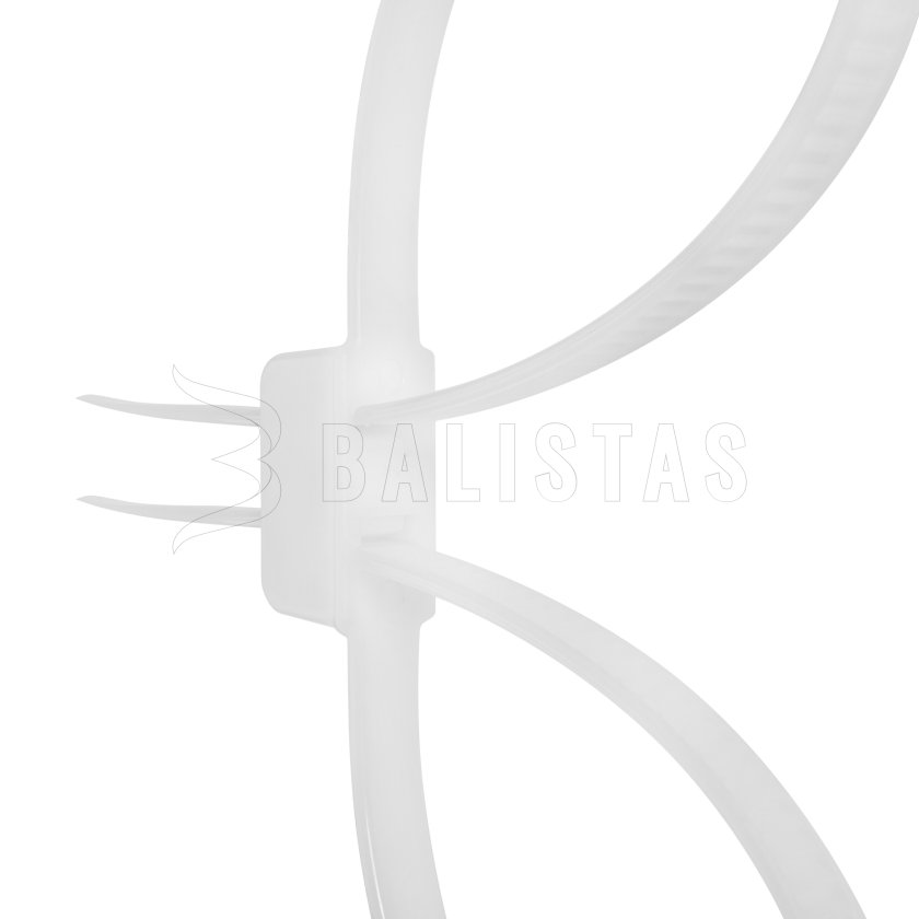 Menottes MFH jetables blanches 70cm 1pcs