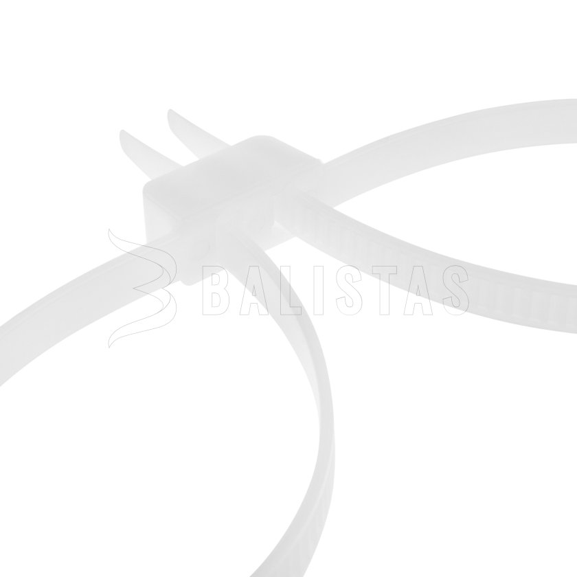 Menottes MFH jetables blanches 70cm 1pcs