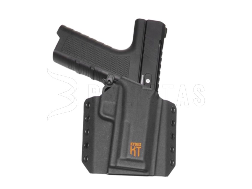Extern kydex holster voor Pistelle X-68 - OWB rechts