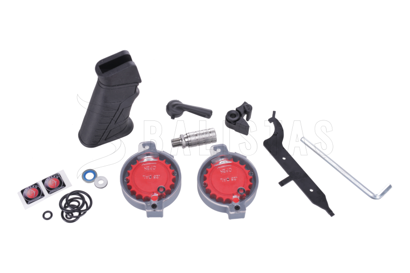 Luchtbuks Optima Hatsan Factor Sniper L 6,35mm black