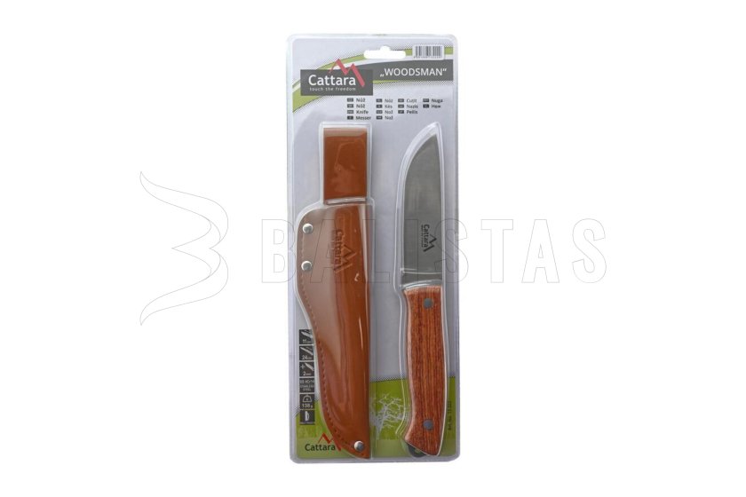 Dague Cattara WOODSMAN 24cm avec étui